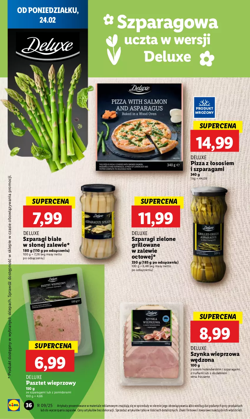 Gazetka promocyjna Lidl - GAZETKA - ważna 24.02 do 26.02.2025 - strona 38 - produkty: Grill, Pasztet, Pizza, Sos, Szynka, Szynka wieprzowa