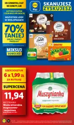 Gazetka promocyjna Lidl - GAZETKA - Gazetka - ważna od 02.08 do 02.08.2025 - strona 14 - produkty: Mus, Wazon, Lody, Muszynianka, Woda mineralna, Woda, Magnez