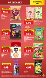 Gazetka promocyjna Lidl - GAZETKA - Gazetka - ważna od 02.08 do 02.08.2025 - strona 45 - produkty: Bake Rolls, Ryż, Papryka, Chipsy, Daktyle, Chrupki, Wafle, Salsa, Pizza, Przysnacki, Crunchips, Lorenz, Lay’s, Melon
