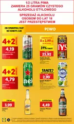 Gazetka promocyjna Lidl - GAZETKA - Gazetka - ważna od 02.08 do 02.08.2025 - strona 46 - produkty: Piwo, Gra, Namysłów, Heineken, Tyskie, Radler, Limonka, Mango, Mięta, Grejpfrut