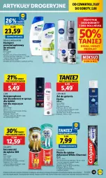 Gazetka promocyjna Lidl - GAZETKA - Gazetka - ważna od 02.08 do 02.08.2025 - strona 57 - produkty: Dezodorant, Pasta do zębów, Szampon, Colgate, Antyperspirant, Nivea, LG
