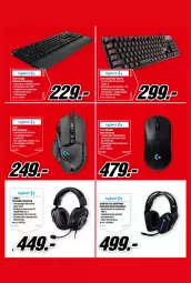 Gazetka promocyjna Media Markt - Gazetka Media Markt - Gazetka - ważna od 30.09 do 30.09.2021 - strona 8 - produkty: Gra, Słuchawki, Mikrofon, Logitech, Fa