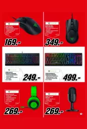 Gazetka promocyjna Media Markt - Gazetka Media Markt - Gazetka - ważna od 30.09 do 30.09.2021 - strona 9 - produkty: Mikrofon, Razer, Mysz, Fa