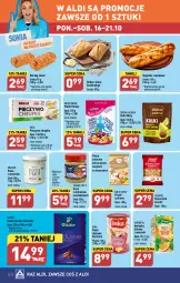 Gazetka promocyjna Aldi - Pełna oferta - Gazetka - ważna od 21.10 do 21.10.2023 - strona 10 - produkty: Piec, Tchibo, Hot dog, Inka, Kawa zbożowa, Hot dog snack, Słonecznik turecki, Kawa mielona, Kawa, Słonpol, Chrupki, Bagietka, Pieczywo chrupkie, Pieczywo, Bagietka czosnkowa, Bułka, Herbapol, Fa