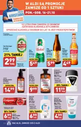 Gazetka promocyjna Aldi - Pełna oferta - Gazetka - ważna od 21.10 do 21.10.2023 - strona 12 - produkty: Piwa, Piwo, Emulsja, Por, Gra, Rexona, Krem do rąk, Pasta do zębów, Perła, Emulsja do mycia, Szampon, Balsam do stóp, Odżywka, Colgate, Antyperspirant, LG