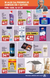 Gazetka promocyjna Aldi - Pełna oferta - Gazetka - ważna od 21.10 do 21.10.2023 - strona 13 - produkty: Sok, Inka, Worki na śmieci, Clin, Putzmeister, Worki na śmiec, Znicz, Płyn do mycia, Zmywarki, Grill, Dywan