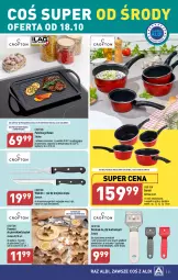 Gazetka promocyjna Aldi - Pełna oferta - Gazetka - ważna od 21.10 do 21.10.2023 - strona 31 - produkty: Piernik, Ser, Por, Widelec, Patelnia grillowa, Stek, Foremki, Piekarnik, Patelnia, Grill