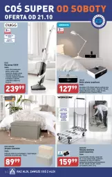 Gazetka promocyjna Aldi - Pełna oferta - Gazetka - ważna od 21.10 do 21.10.2023 - strona 36 - produkty: Por, Mop, Mop parowy, Budzik, Tran, Sport, Wózek, Narożnik, Wózek transportowy, Dywan