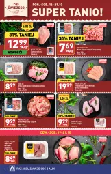 Gazetka promocyjna Aldi - Pełna oferta - Gazetka - ważna od 21.10 do 21.10.2023 - strona 8 - produkty: Kurczak, Mięso mielone, Mięso mielone z łopatki wieprzowej, Por, Mięso z uda kurczaka, Golonka z indyka, Stek, Mięsne specjały, Szynka, Morliny, Mięso