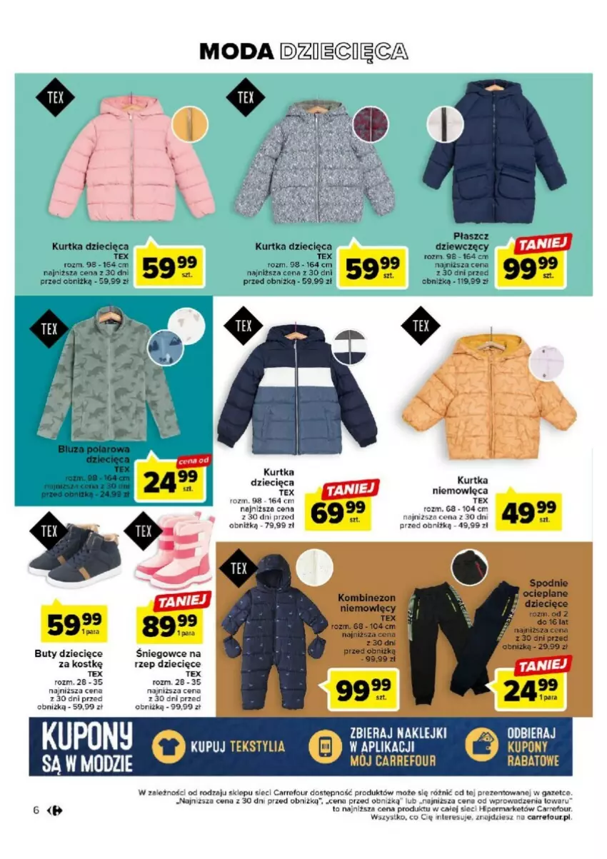 Gazetka promocyjna Carrefour - ważna 17.10 do 28.10.2023 - strona 7 - produkty: Buty, Dzieci, Klej, Kurtka, Kurtka dziecięca, Moda