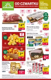 Gazetka promocyjna Stokrotka - Supermarket - Gazetka - ważna od 20.12 do 20.12.2023 - strona 1 - produkty: Glazura, Warzywa, Szynka wieprzowa, Miruna, Cytryny, Kawa mielona, Kawa, Karp, Pomarańcze, Szynka, Farm Milk, Lavazza, Owoce, Masło, Lazur, Mięso, Mleko, Fa