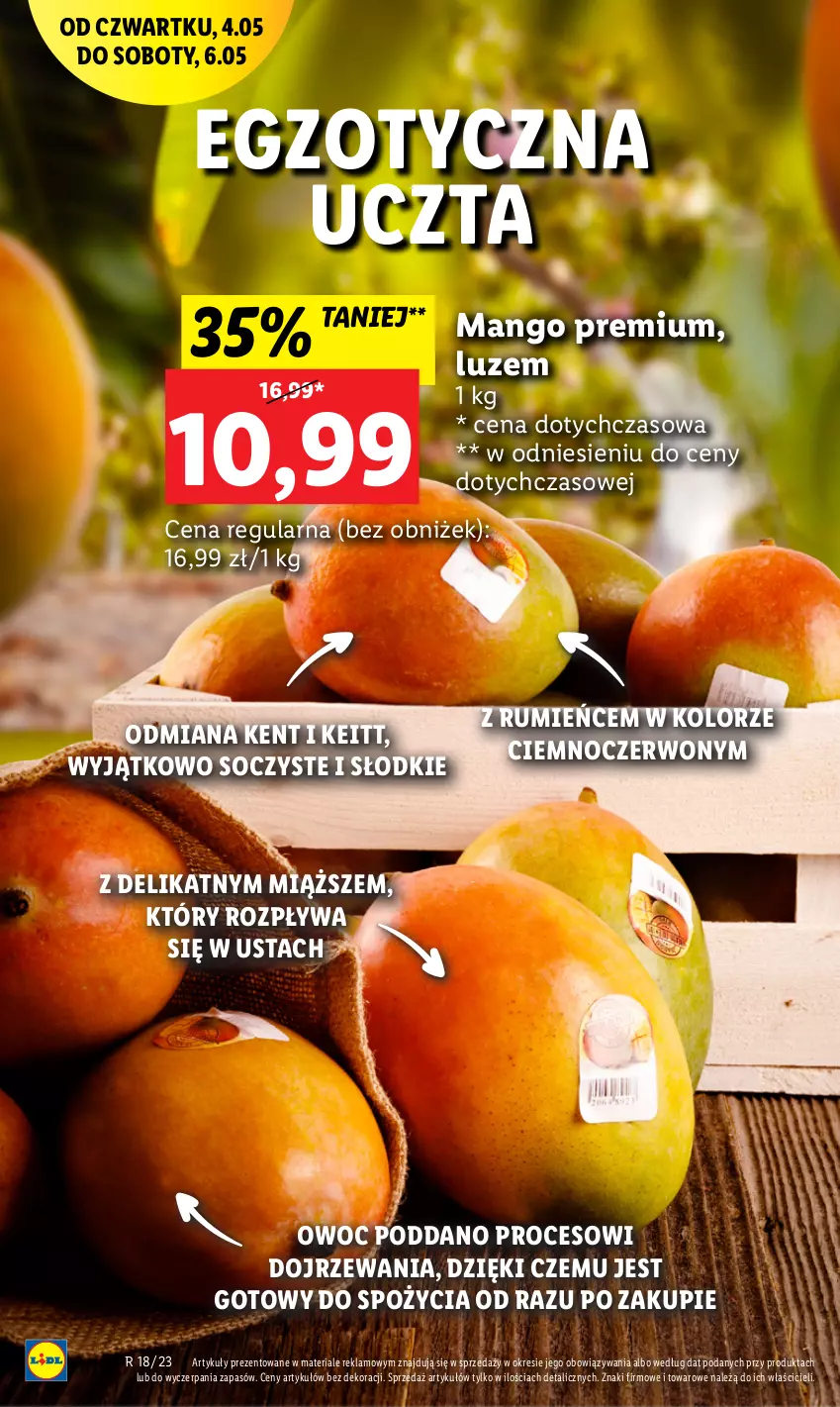 Gazetka promocyjna Lidl - GAZETKA - ważna 04.05 do 06.05.2023 - strona 8 - produkty: Mango, Rum