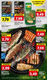 Gazetka promocyjna Lidl - GAZETKA - Gazetka - ważna od 06.05 do 06.05.2023 - strona 21 - produkty: Kurczak, Cheddar, Top, Pstrąg tęczowy, Stek, Tusz, Wazon, Roślinne kiełbaski, Pstrąg, Kaszanka, Tuńczyk, Grill, Kasza, Sandacz