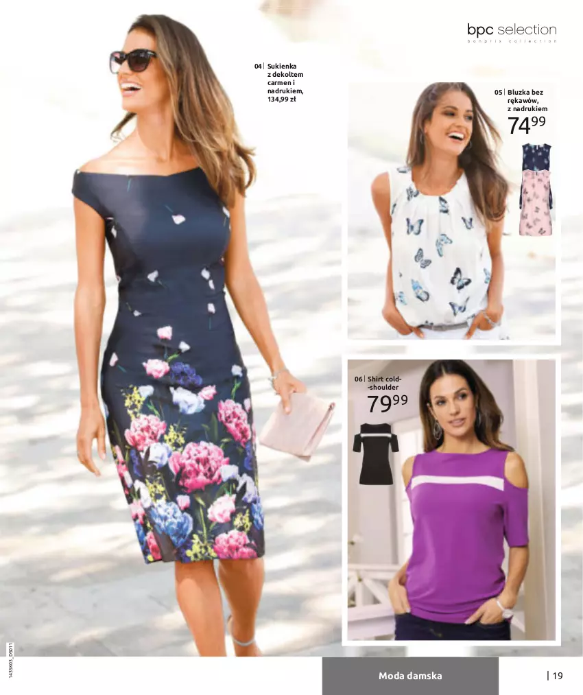 Gazetka promocyjna Bonprix - Wiosenna moda - ważna 26.02 do 26.08.2021 - strona 21 - produkty: Moda, Sukienka