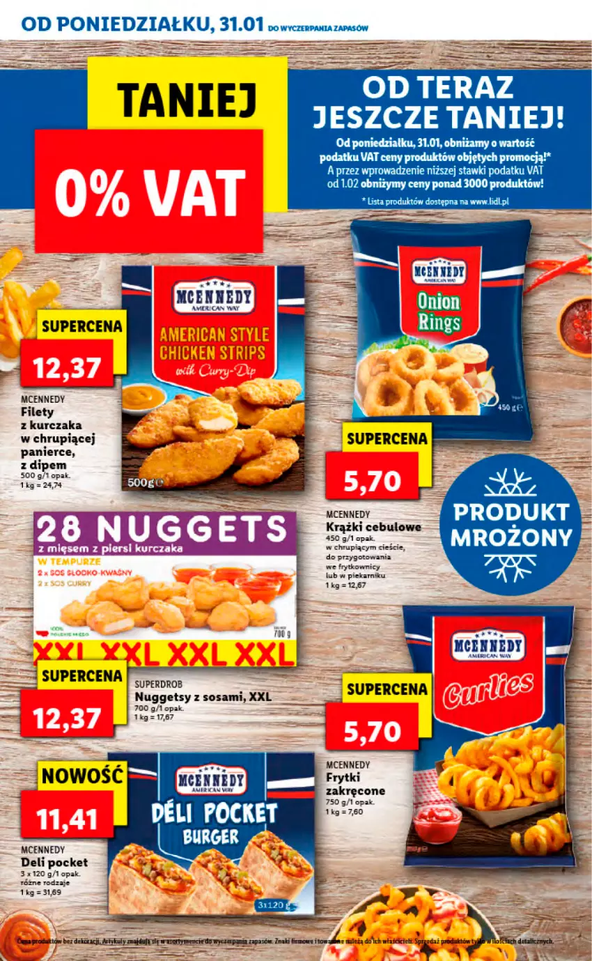 Gazetka promocyjna Lidl - KATALOG TYDZIEŃ AMERYKAŃSKI - ważna 31.01 do 05.02.2022 - strona 3 - produkty: Fa, Frytki, Kurczak, Piekarnik, Sos