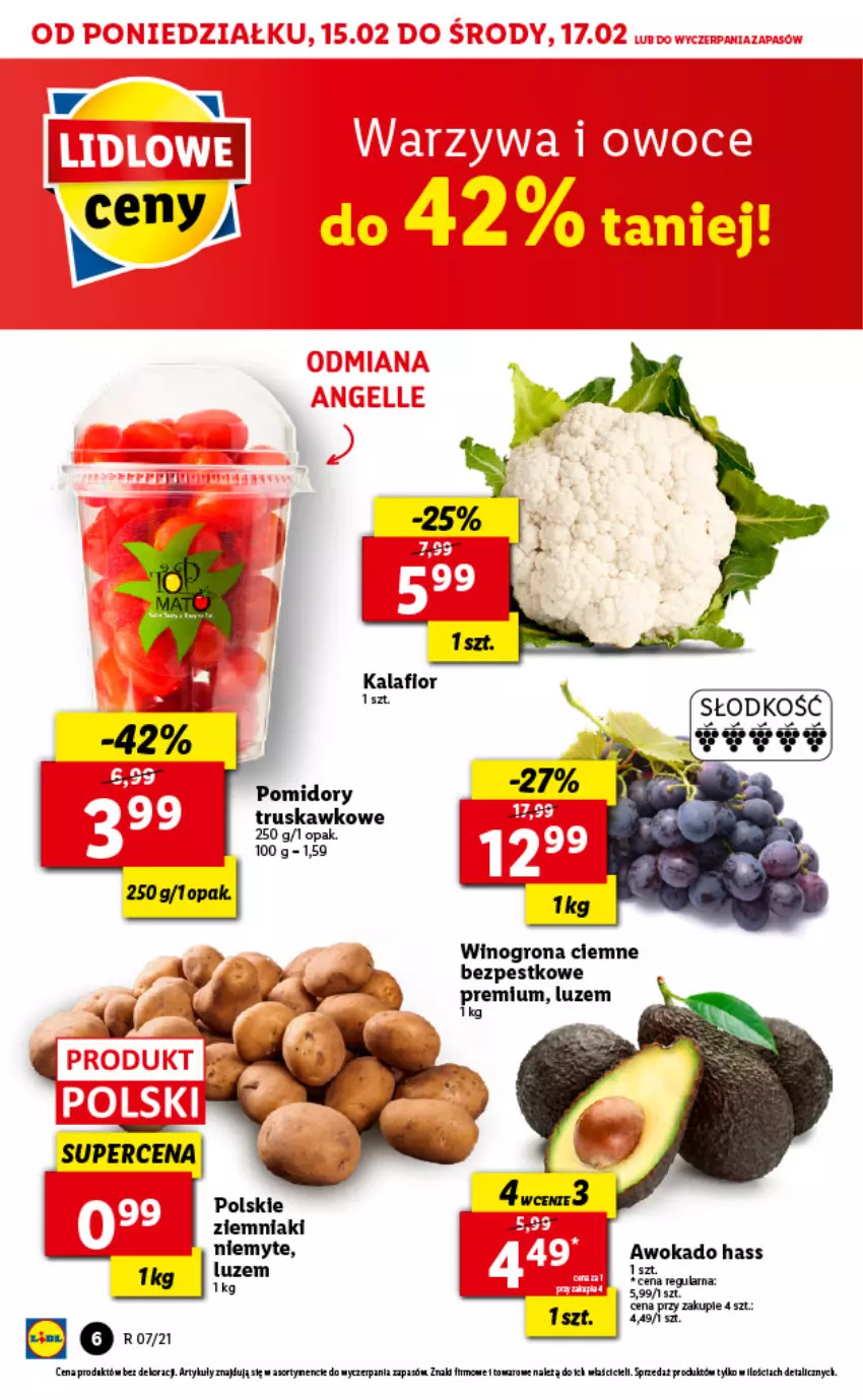 Gazetka promocyjna Lidl - GAZETKA - ważna 15.02 do 20.02.2021 - strona 6