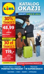 Gazetka promocyjna Lidl - GAZETKA - Gazetka - ważna od 18.01 do 18.01.2025 - strona 1 - produkty: Sypialnia, Kuchnia, Walizka, Biuro, Bluza