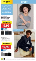 Gazetka promocyjna Lidl - GAZETKA - Gazetka - ważna od 18.01 do 18.01.2025 - strona 24 - produkty: Por, Gin, Kosz, Koszulka, Sport, Legginsy