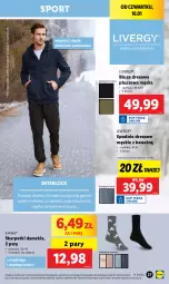 Gazetka promocyjna Lidl - GAZETKA - Gazetka - ważna od 18.01 do 18.01.2025 - strona 27 - produkty: Por, Karp, Skarpetki, Dres, Sport, Spodnie, Bluza, Spodnie dresowe, Bluza dresowa