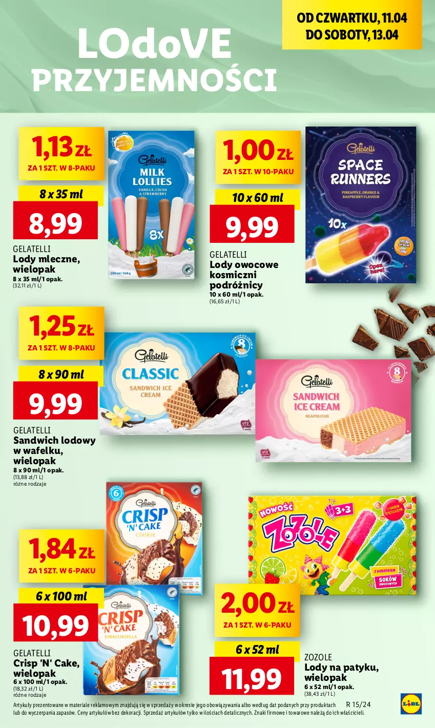 Gazetka promocyjna Lidl - GAZETKA - ważna 11.04 do 13.04.2024 - strona 29 - produkty: Dove, Lody