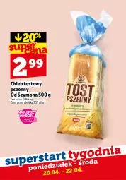 Gazetka promocyjna Topaz - Gazetka - Gazetka - ważna od 22.04 do 22.04.2026 - strona 6 - produkty: Chleb tostowy, Chleb