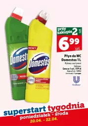 Gazetka promocyjna Topaz - Gazetka - Gazetka - ważna od 22.04 do 22.04.2026 - strona 7 - produkty: Domestos, Płyn do wc