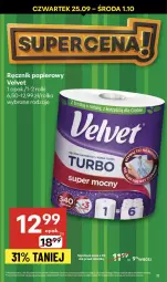 Gazetka promocyjna Delikatesy Centrum - Franczyza DC39 Czwartek - Gazetka - ważna od 01.10 do 01.10.2025 - strona 12 - produkty: Rum, Velvet, Rolki, Olej