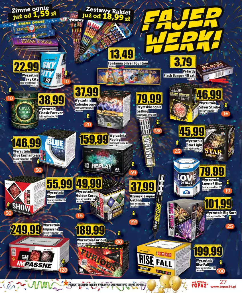 Gazetka promocyjna Topaz - Gazetka - ważna 27.12 do 31.12.2025 - strona 27 - produkty: Top