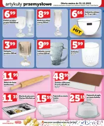 Gazetka promocyjna Topaz - Gazetka - Gazetka - ważna od 31.12 do 31.12.2025 - strona 26 - produkty: Piec, Top, Stolnica, Wałek do ciasta, Salaterka, Pojemnik, Wałek, LANA, Pojemnik na ciasto, Blacha do pieczenia, Szklanka, Fa