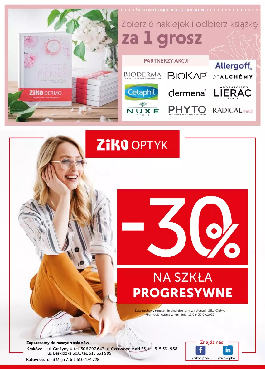 Gazetka promocyjna Ziko - Gazetka Ziko Dermo - ważna 25.08 do 06.09.2022 - strona 18 - produkty: Gra, Gres, Klej, O nas, STP