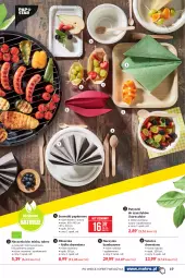 Gazetka promocyjna Makro - [Oferta specjalna] Sezon grillowy 2021 - Gazetka - ważna od 03.05 do 03.05.2021 - strona 19 - produkty: Ser, Papier, Miseczka, Serwetki papierowe, Serwetki, Talerz, Miska