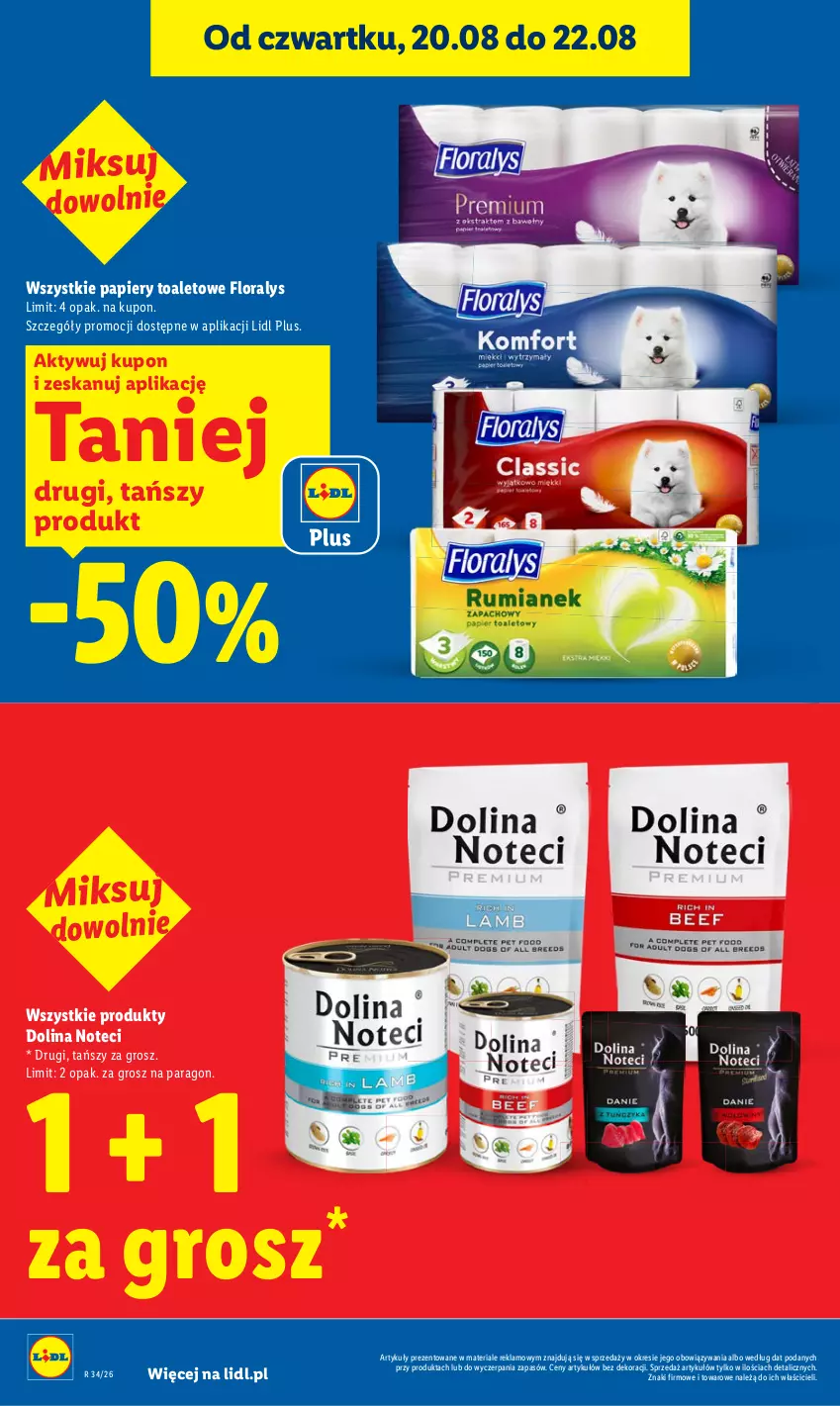 Gazetka promocyjna Lidl - Gazetka ważna od 20.08 do 22.08 - ważna 20.08 do 22.08.2026 - strona 30 - produkty: Flora, Papier