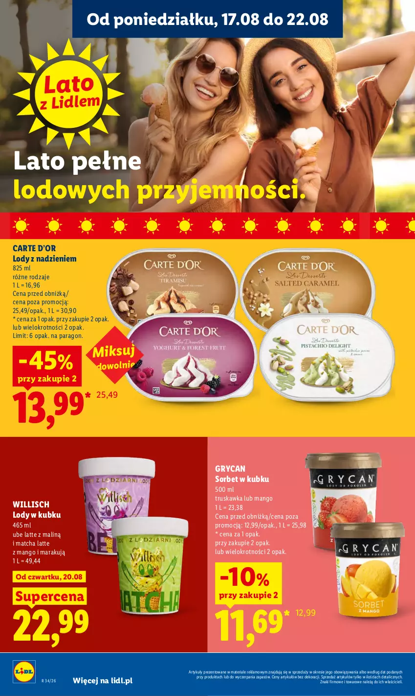 Gazetka promocyjna Lidl - Gazetka ważna od 20.08 do 22.08 - ważna 20.08 do 22.08.2026 - strona 74 - produkty: Gry, Lody, Mango