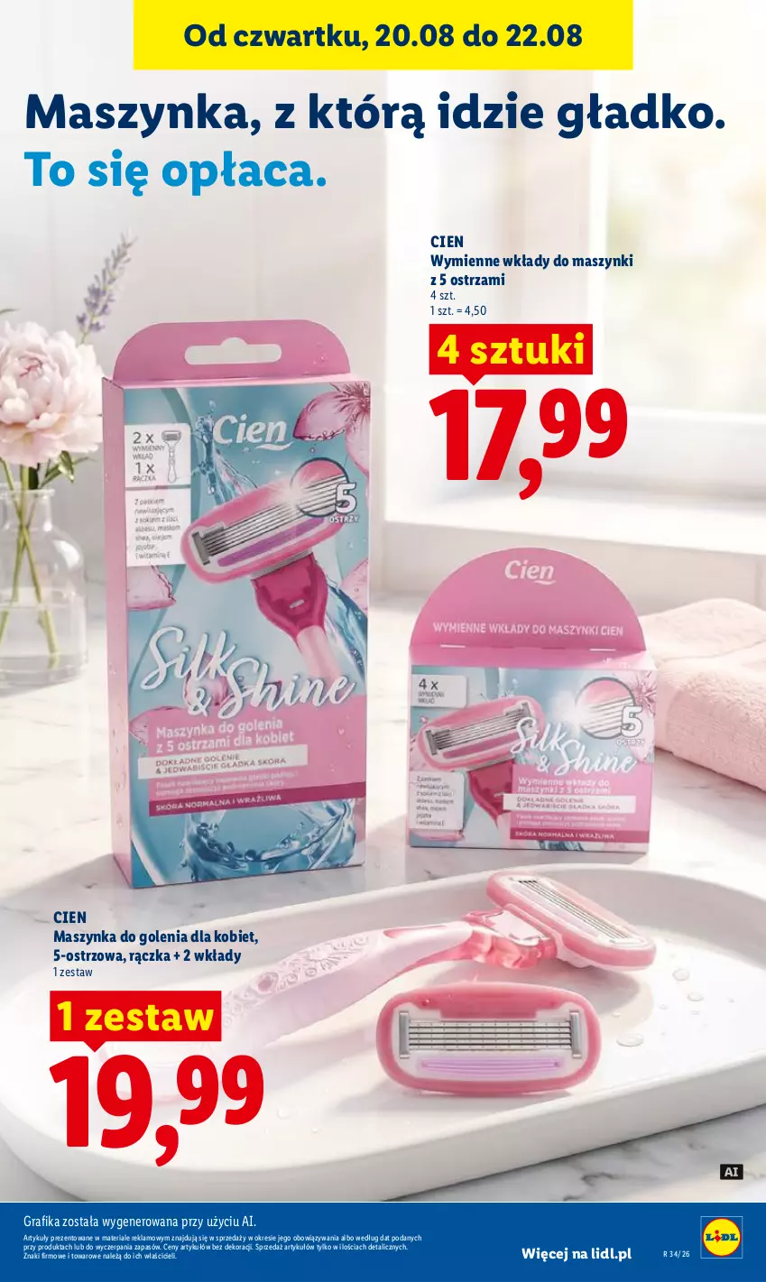 Gazetka promocyjna Lidl - Gazetka ważna od 20.08 do 22.08 - ważna 20.08 do 22.08.2026 - strona 93 - produkty: Gra, Grafika, Maszynka, Maszynka do golenia, Rower, Szynka
