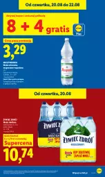 Gazetka promocyjna Lidl - Gazetka ważna od 20.08 do 22.08 - Gazetka - ważna od 22.08 do 22.08.2026 - strona 23 - produkty: Mus, Gra, LANA, Muszynianka, Woda mineralna, Woda, Magnez