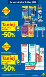 Gazetka promocyjna Lidl - Gazetka ważna od 20.08 do 22.08 - Gazetka - ważna od 22.08 do 22.08.2026 - strona 29 - produkty: Gillette, Elmex