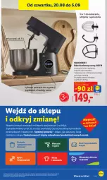 Gazetka promocyjna Lidl - Gazetka ważna od 20.08 do 22.08 - Gazetka - ważna od 22.08 do 22.08.2026 - strona 39 - produkty: Silvercrest, Por, Kuchnia, Mieszadło, Robot, Sport, Moda, Ogród