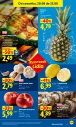 Gazetka promocyjna Lidl - Gazetka ważna od 20.08 do 22.08 - Gazetka - ważna od 22.08 do 22.08.2026 - strona 45 - produkty: Piec, Czosnek, Cytryny, Ananas, Grill, Nektar