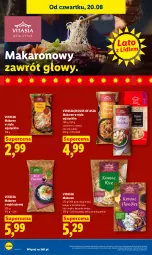Gazetka promocyjna Lidl - Gazetka ważna od 20.08 do 22.08 - Gazetka - ważna od 22.08 do 22.08.2026 - strona 52 - produkty: Makaron, Ryż, House of Asia