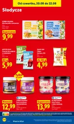 Gazetka promocyjna Lidl - Gazetka ważna od 20.08 do 22.08 - Gazetka - ważna od 22.08 do 22.08.2026 - strona 84 - produkty: Hummus, Sok, Mus, Migdały, Chipsy, Tonik, Krem orzechowy, Baton, Migdały w czekoladzie