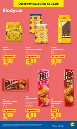 Gazetka promocyjna Lidl - Gazetka ważna od 20.08 do 22.08 - Gazetka - ważna od 22.08 do 22.08.2026 - strona 85 - produkty: Ciastka, Herbatniki