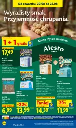 Gazetka promocyjna Lidl - Gazetka ważna od 20.08 do 22.08 - Gazetka - ważna od 22.08 do 22.08.2026 - strona 86 - produkty: Pistacje, Gra, Chia, O nas, Grafika