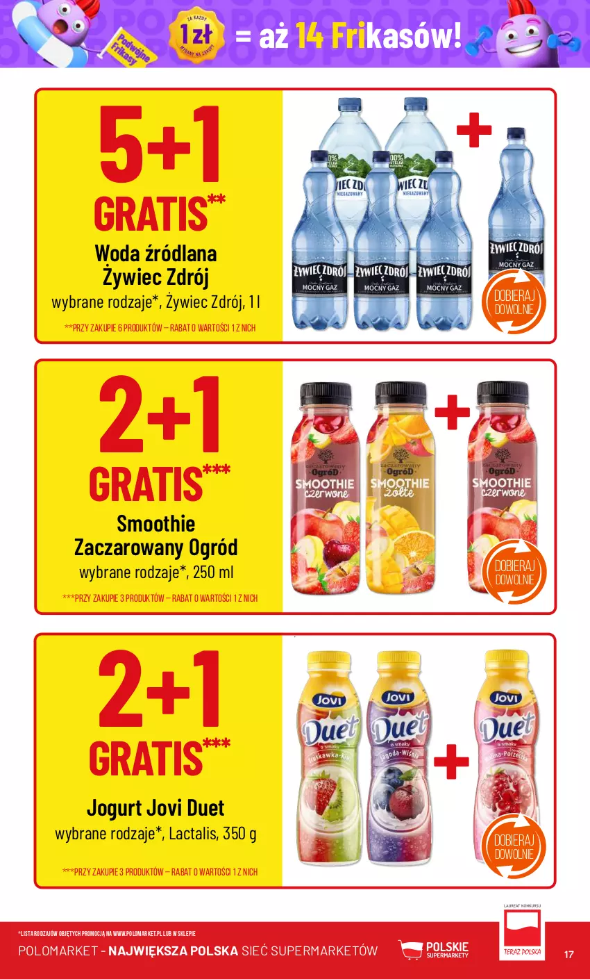 Gazetka promocyjna PoloMarket - Gazetka pomocyjna - ważna 26.06 do 02.07.2024 - strona 17 - produkty: Gra, Jogurt, LANA, Ogród, Smoothie, Woda