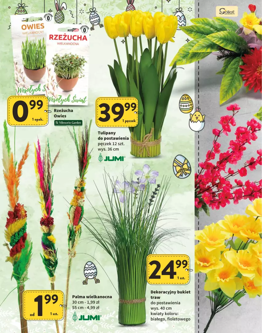 Gazetka promocyjna Intermarche - Wielkanoc - ważna 31.03 do 16.04.2022 - strona 16 - produkty: Bukiet, Palma, Tulipan