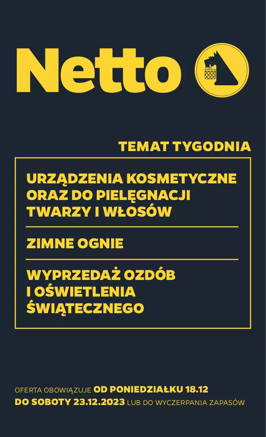 Gazetka promocyjna Netto - Akcesoria i dodatki - ważna 18.12 do 23.12.2023 - strona 1