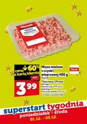 Gazetka promocyjna Topaz - Gazetka - Gazetka - ważna od 03.12 do 03.12.2025 - strona 3 - produkty: Mięso mielone z szynki, Mięso mielone, Olewnik, Mięso
