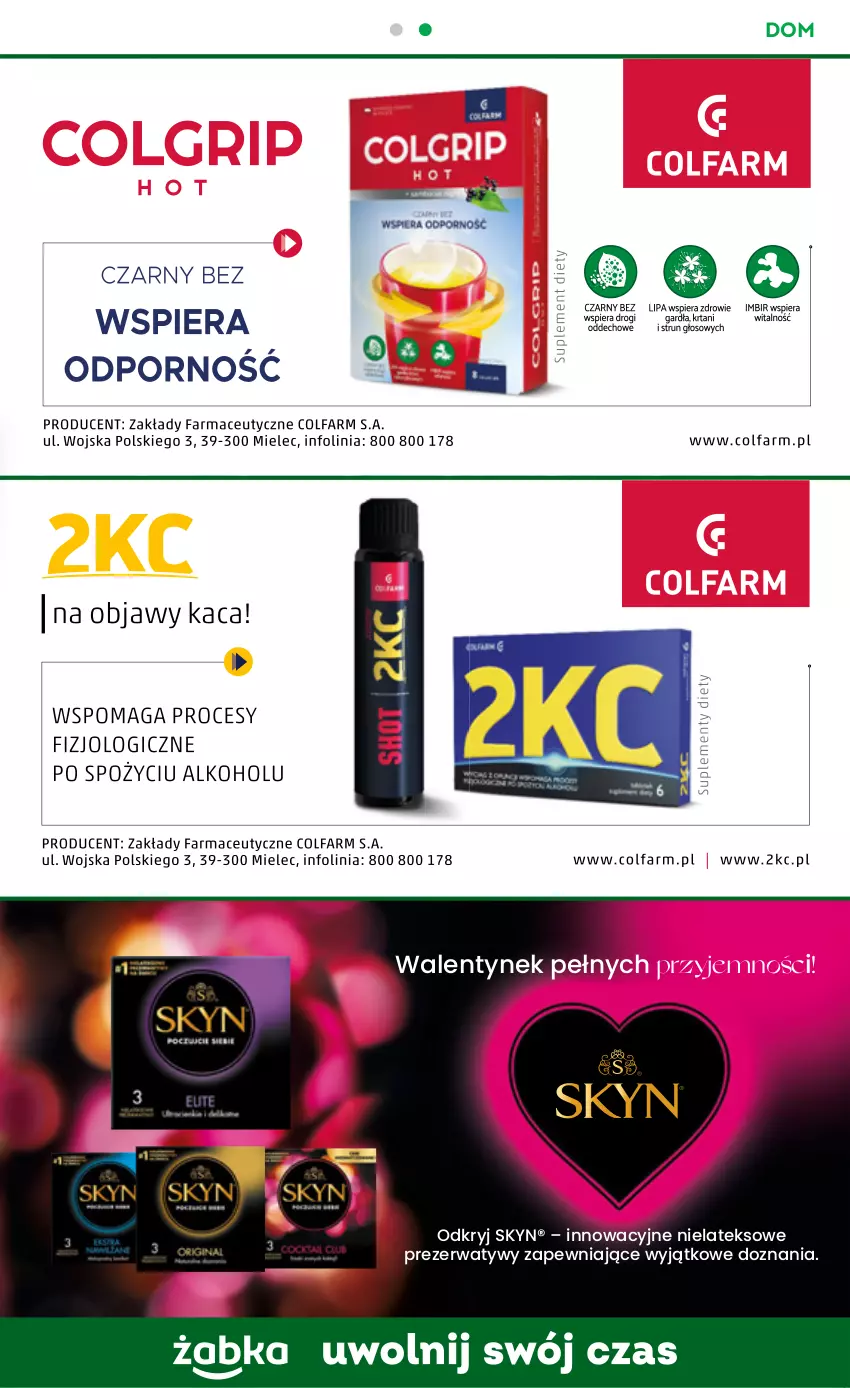 Gazetka promocyjna Żabka - ważna 01.02 do 07.02.2023 - strona 43 - produkty: Prezerwatyw, Skyn