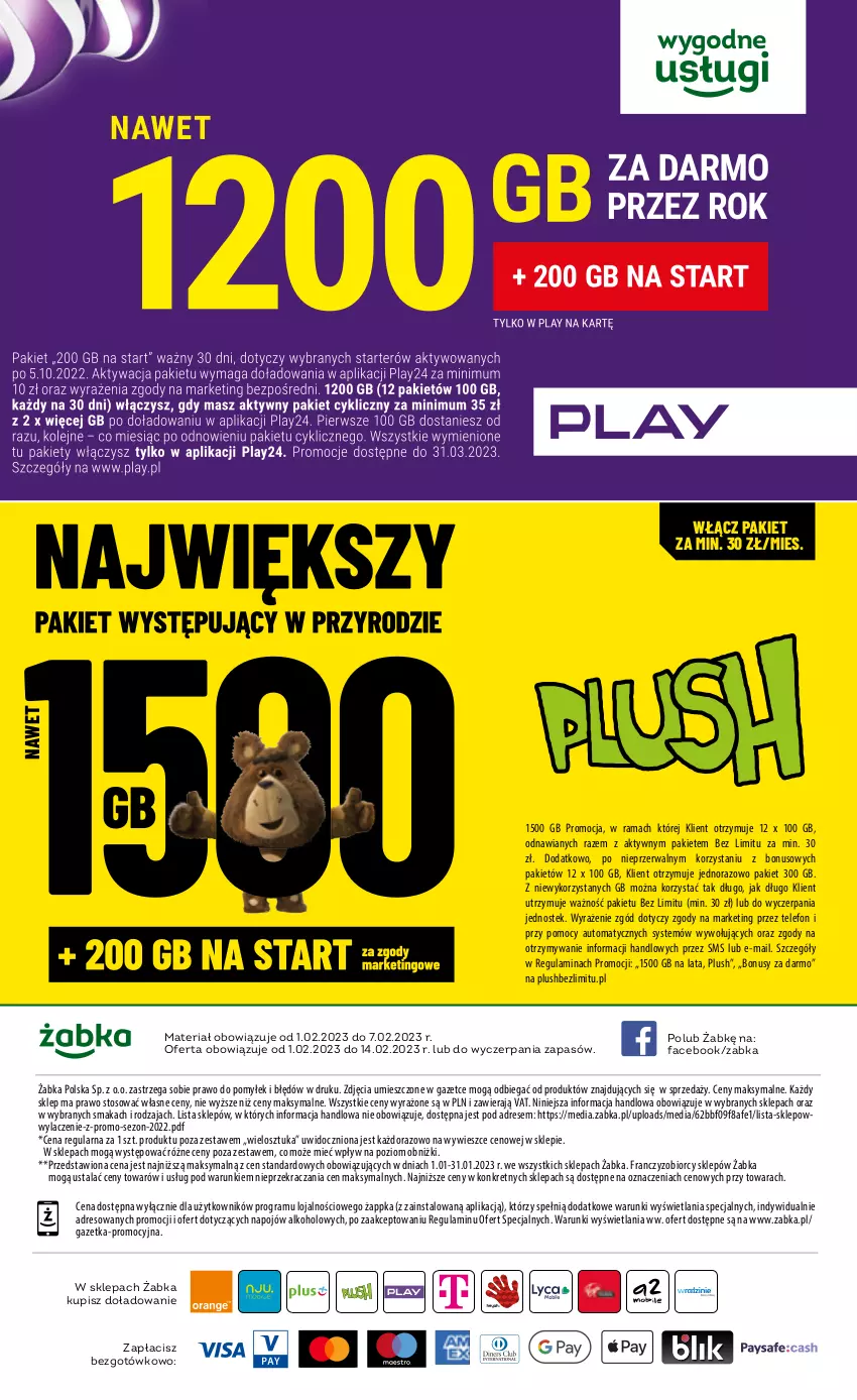 Gazetka promocyjna Żabka - ważna 01.02 do 07.02.2023 - strona 44 - produkty: Dres, Fa, Gra, Kret, Rama, Stek, Telefon