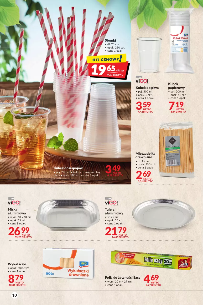 Gazetka promocyjna Makro - [Oferta specjalna] Grilluj z nami - ważna 19.04 do 02.05.2022 - strona 10 - produkty: Kubek, Kubek papierowy, Miska, Papier, Piwa, Talerz, Tran