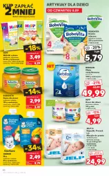 Gazetka promocyjna Kaufland - OFERTA TYGODNIA - Gazetka - ważna od 14.09 do 14.09.2022 - strona 40 - produkty: HiPP, Ser, Ryż, Mus, Gerber, Mleko modyfikowane, Mleczko do prania, BoboVita, Mleczko, Danie dla dzieci, Dzieci, Deser, Mleko, BEBILON